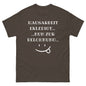 Klassisches Unisex T-Shirt "Hausarbeit erledigt"