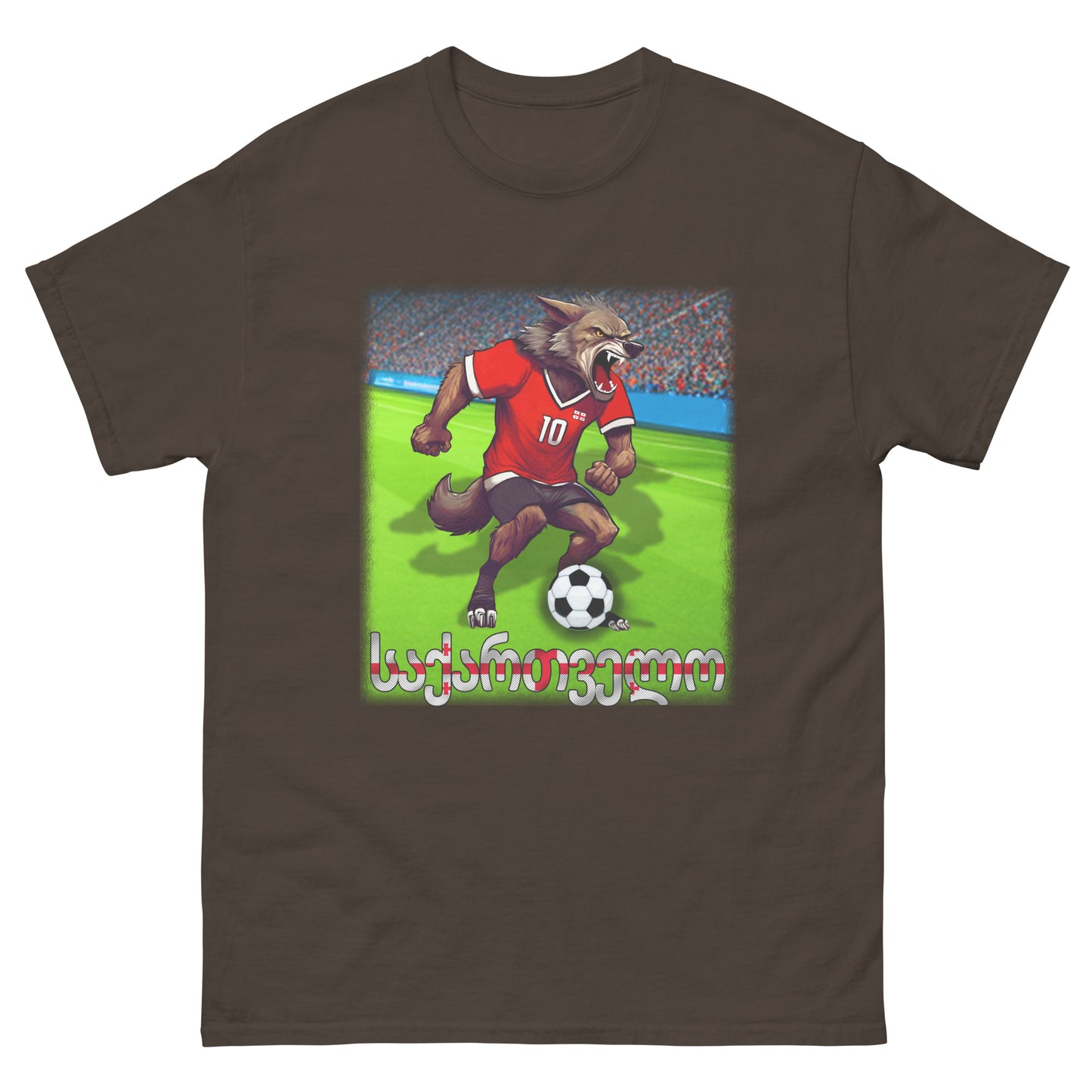 Georgien EM Fußball Trikot Alternative Klassisches Unisex-T-Shirt