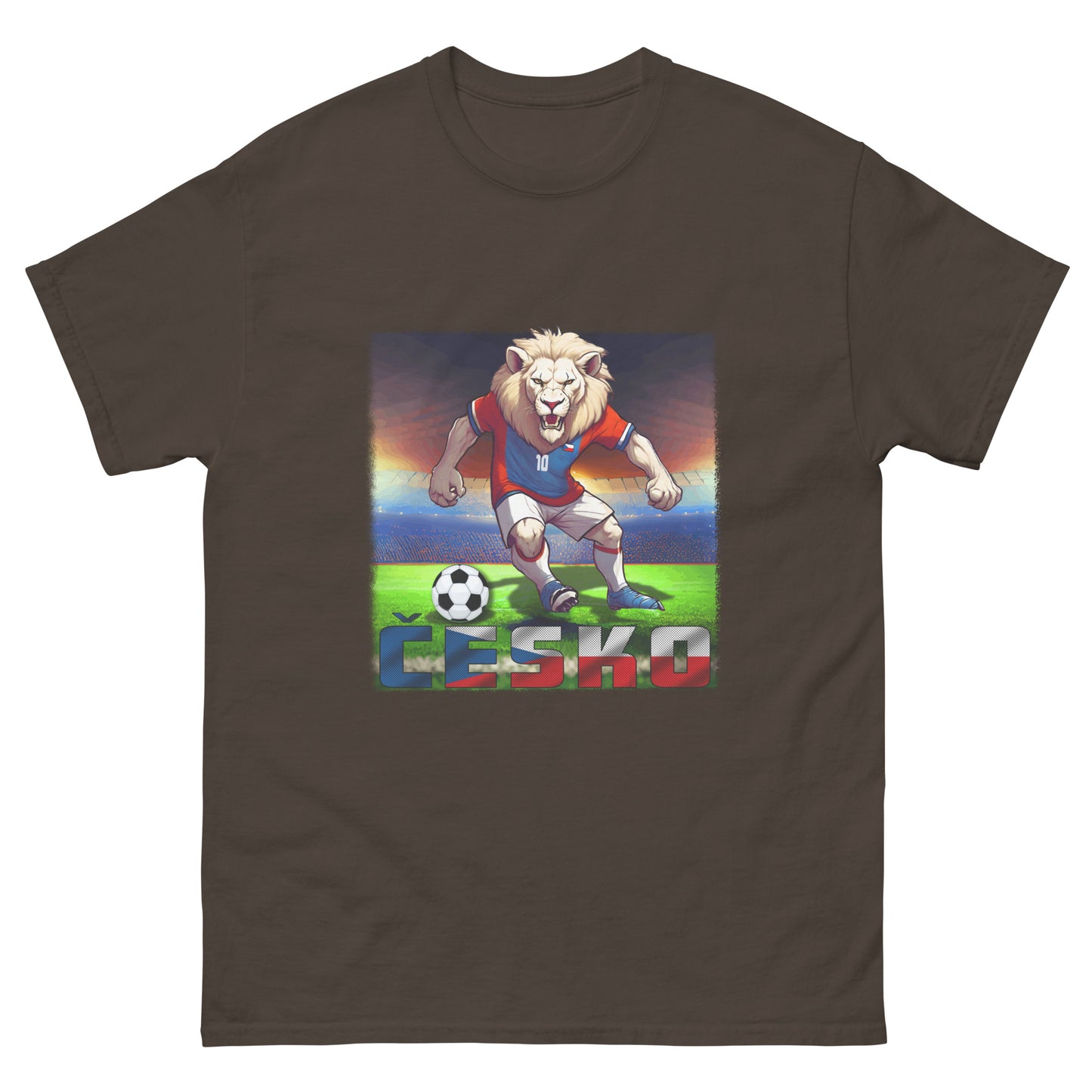 Tschechien EM Fußball Trikot Alternative Klassisches Unisex-T-Shirt