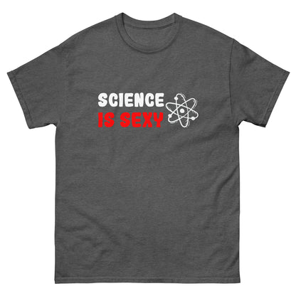 Klassisches Unisex-T-Shirt "Science is sexy"