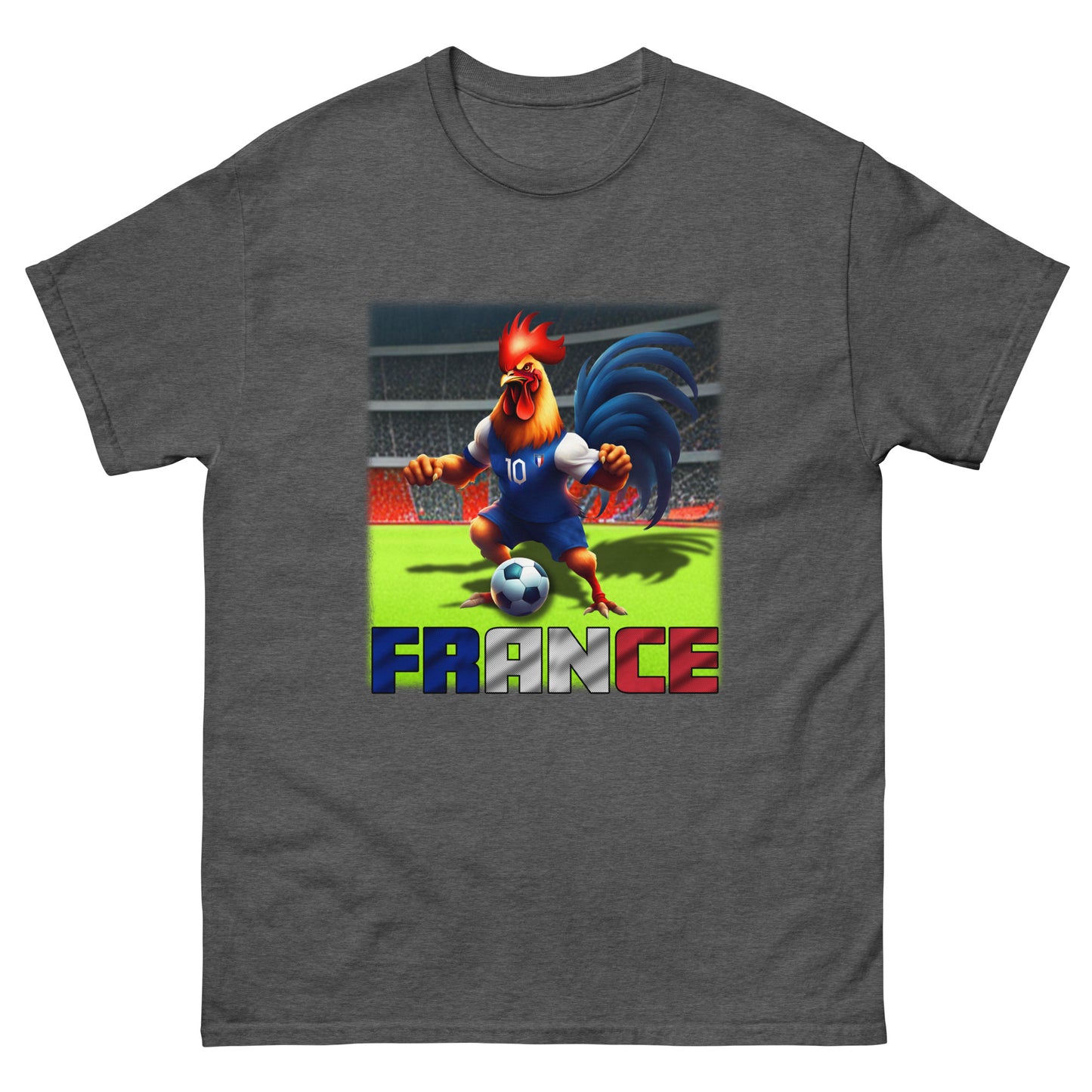 Frankreich EM Fußball Trikot Alternative Klassisches Unisex-T-Shirt