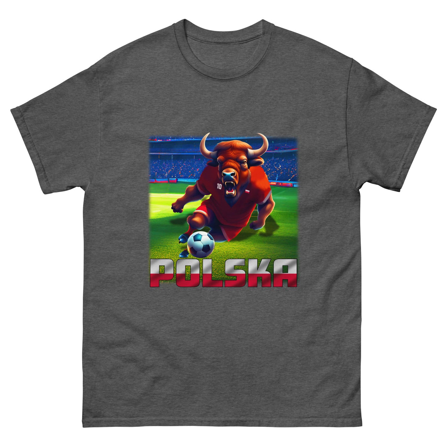 Polen EM Fußball Trikot Alternative Klassisches Unisex-T-Shirt