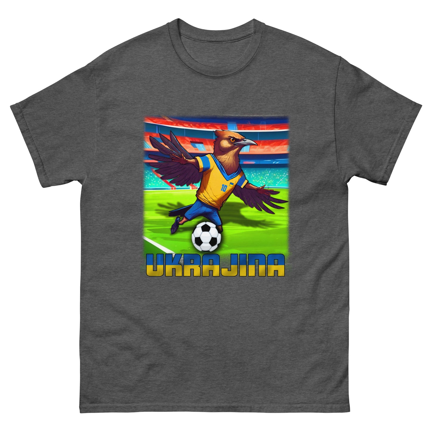 Ukraine EM Fußball Trikot Alternative Klassisches Unisex-T-Shirt