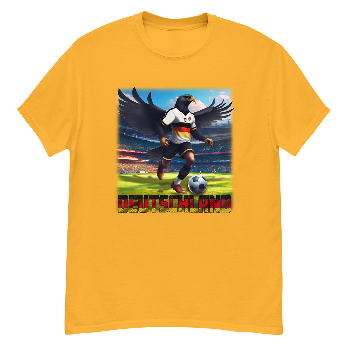 Deutschland EM Fußball Trikot Klassisches Unisex-T-Shirt