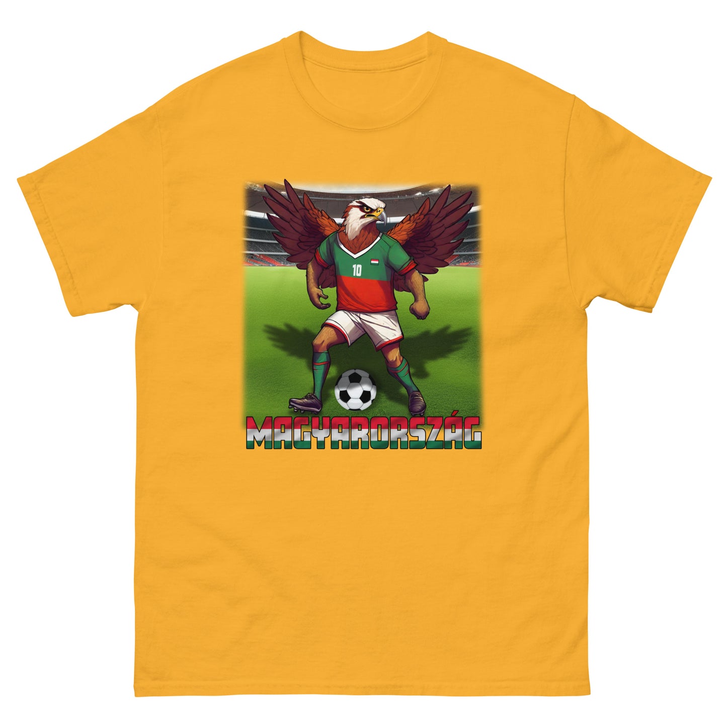 Ungarn EM Fußball Trikot Klassisches Unisex-T-Shirt