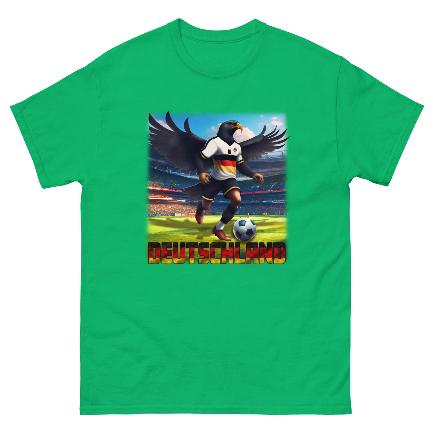 Deutschland EM Fußball Trikot Klassisches Unisex-T-Shirt