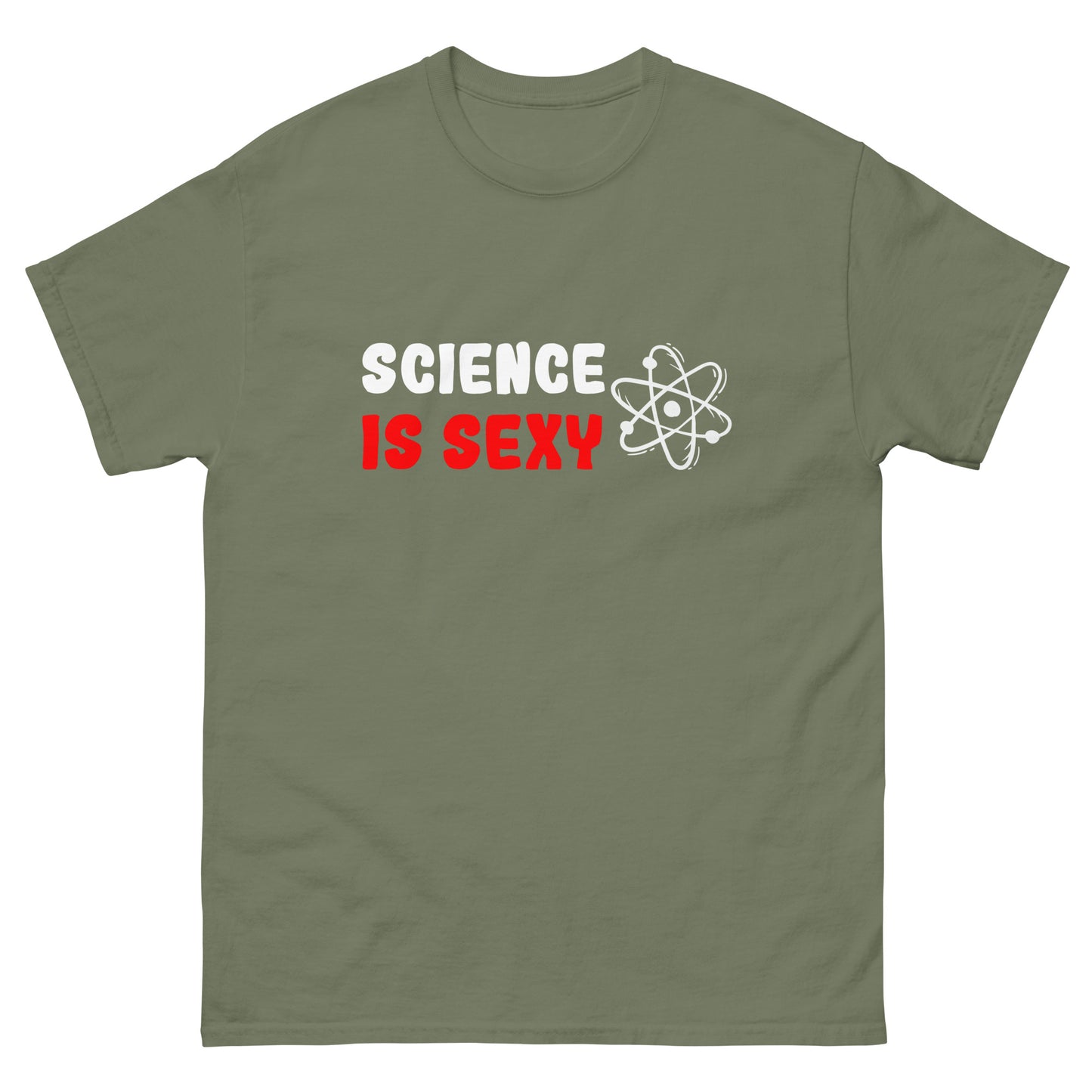 Klassisches Unisex-T-Shirt "Science is sexy"