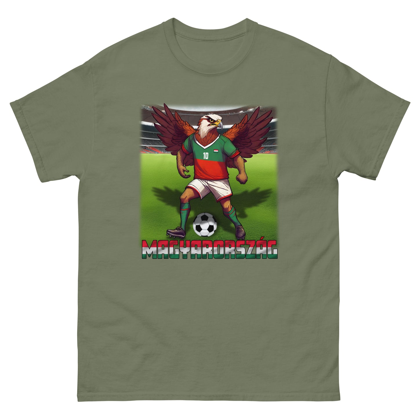 Ungarn EM Fußball Trikot Klassisches Unisex-T-Shirt