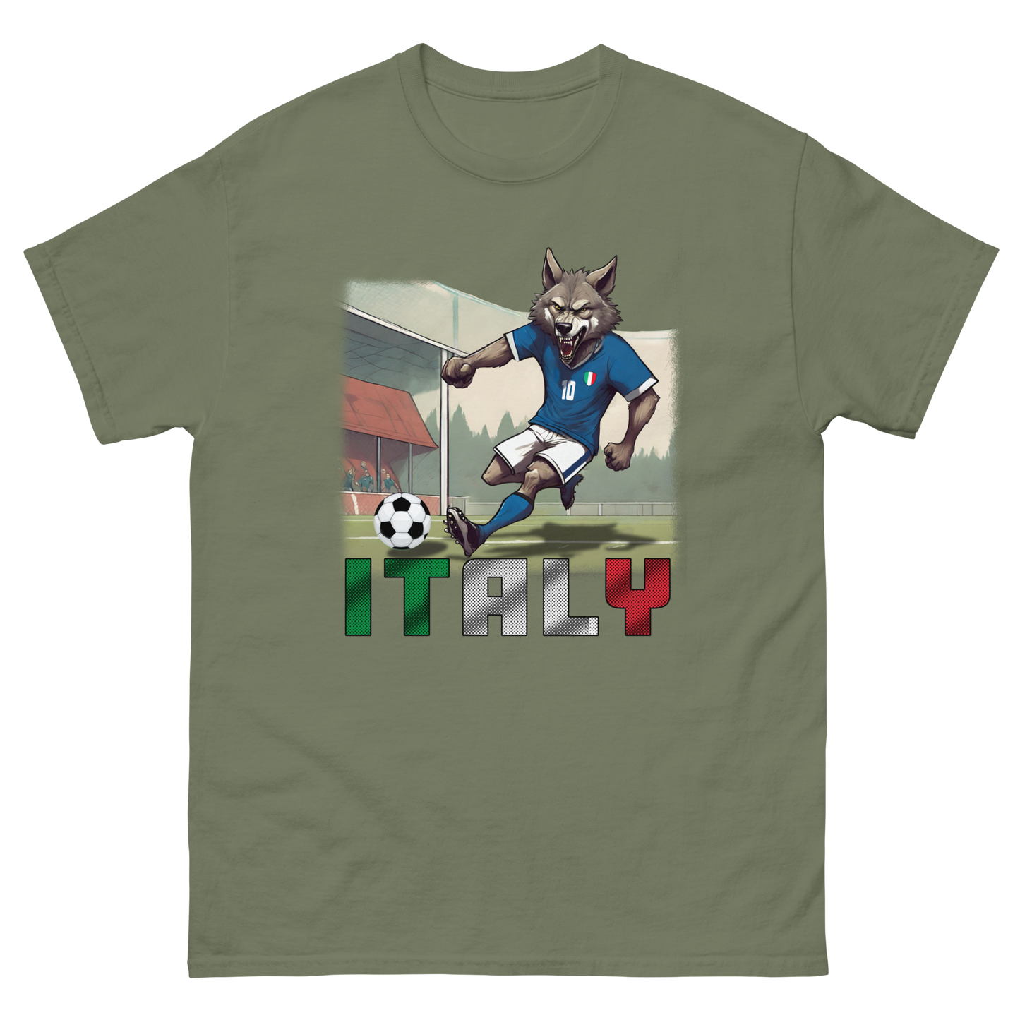 Italien EM Fußball Trikot Alternative Klassisches Unisex-T-Shirt