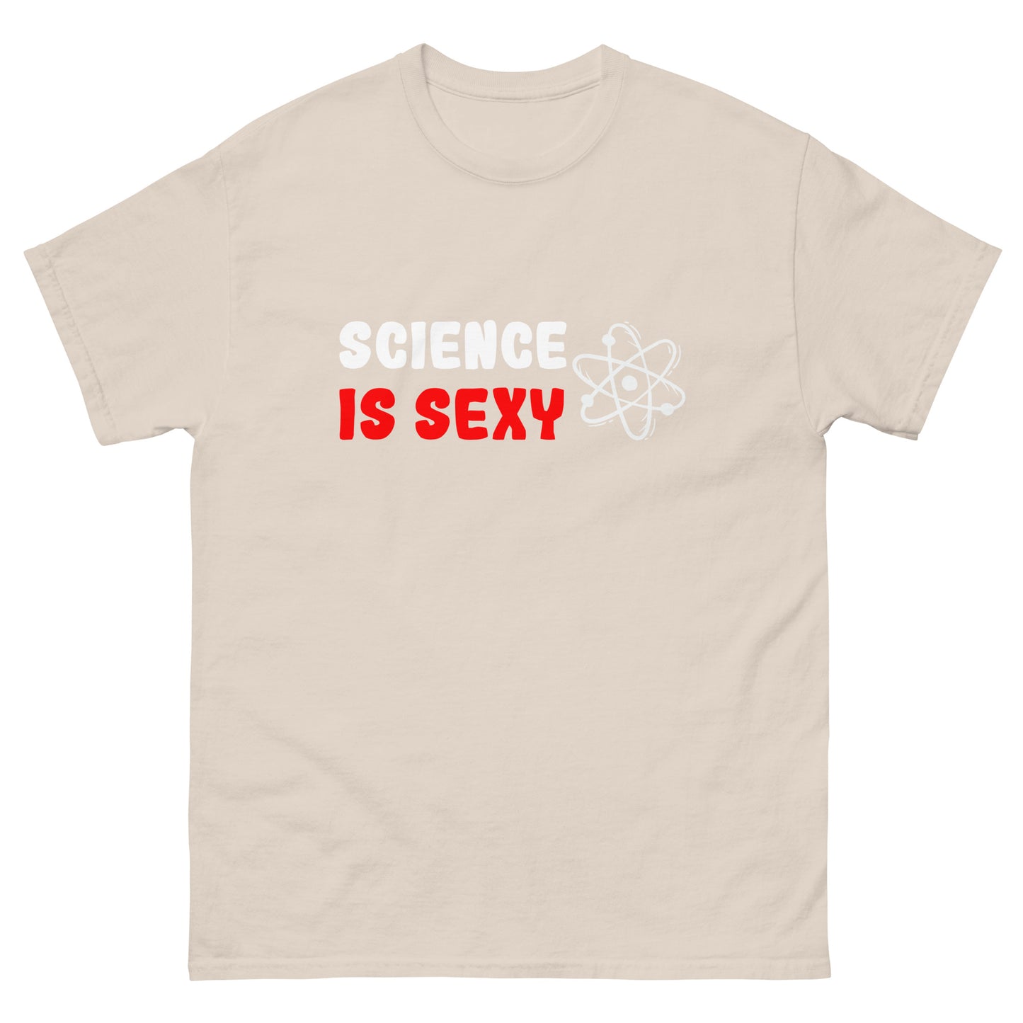 Klassisches Unisex-T-Shirt "Science is sexy"