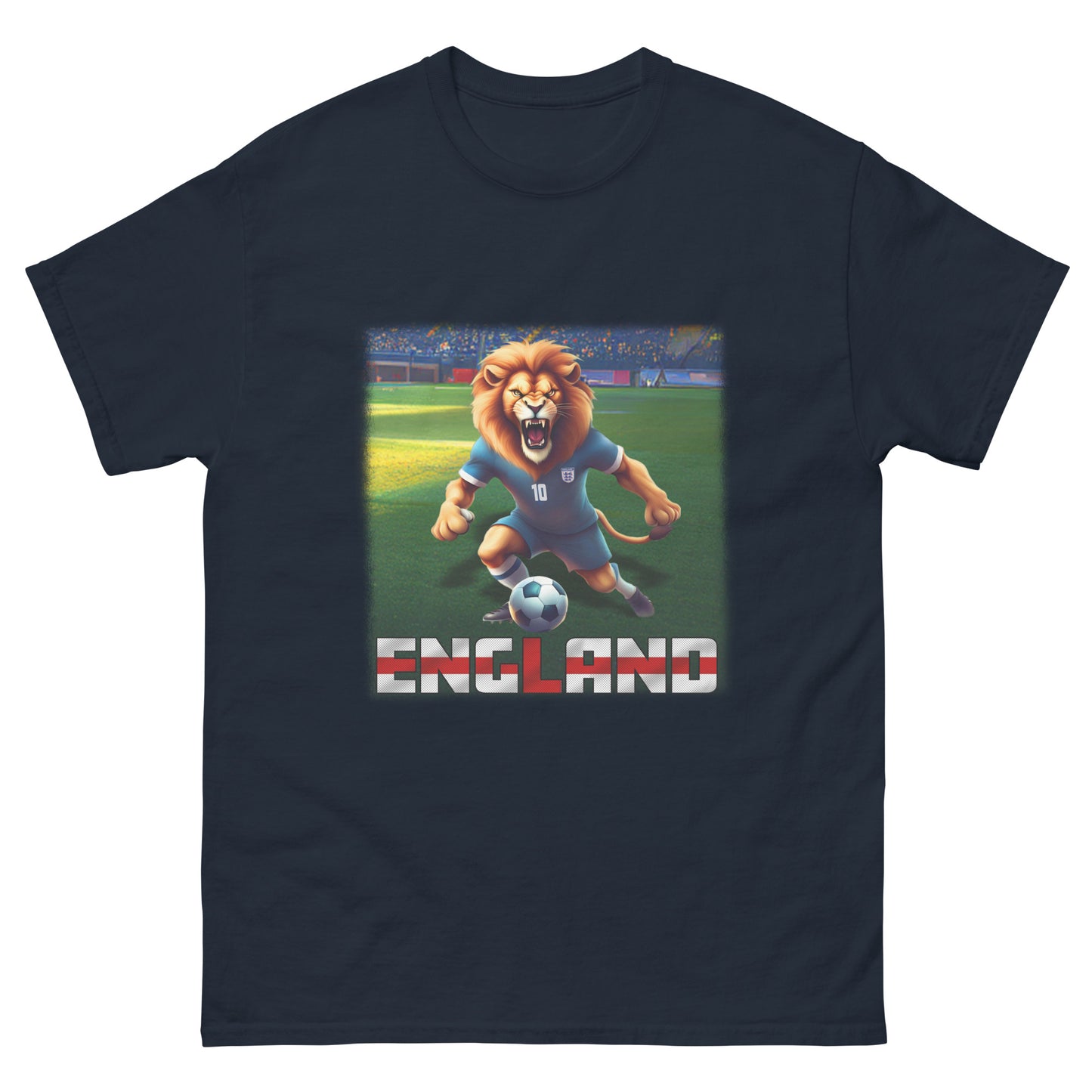 England EM Fußball Trikot Alternative Klassisches Unisex-T-Shirt