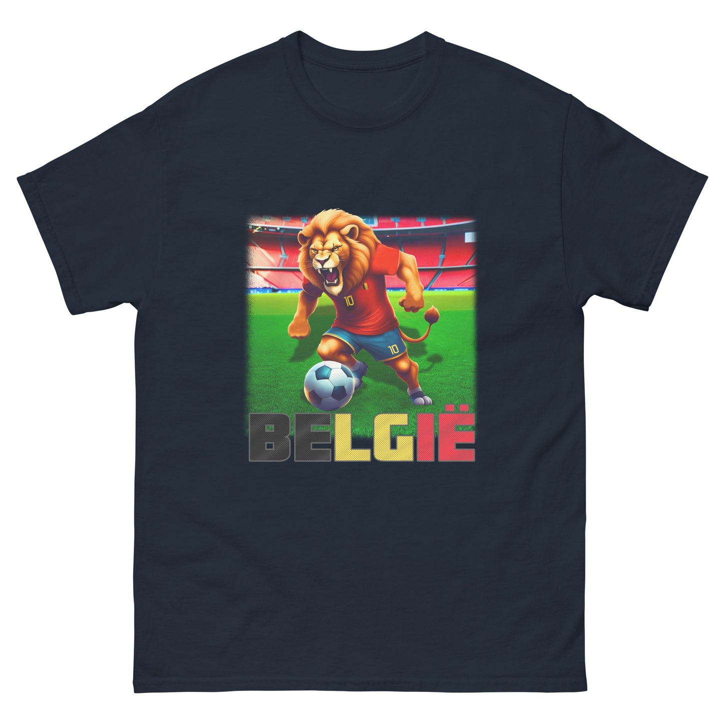 Belgien EM Fußball Trikot Alternative Klassisches Unisex-T-Shirt