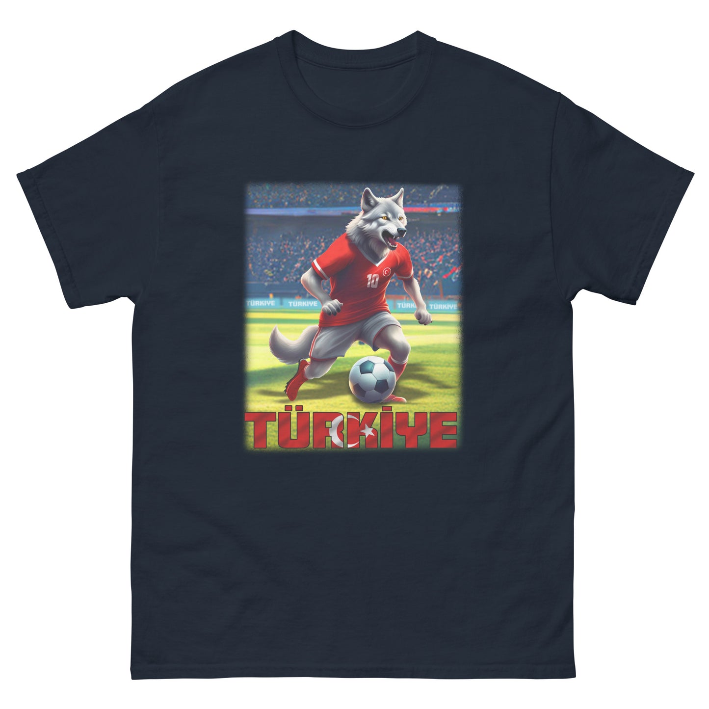 Türkiye European Championship Football Jersey Alternative Classic Unisex T-Shirt