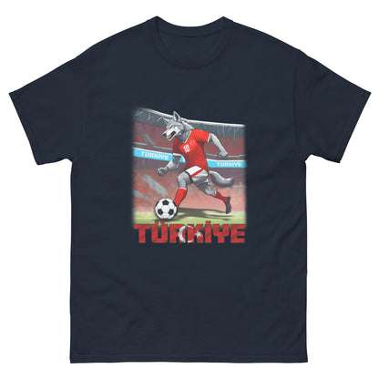 Türkei EM Fußball Trikot Alternative Klassisches Unisex-T-Shirt