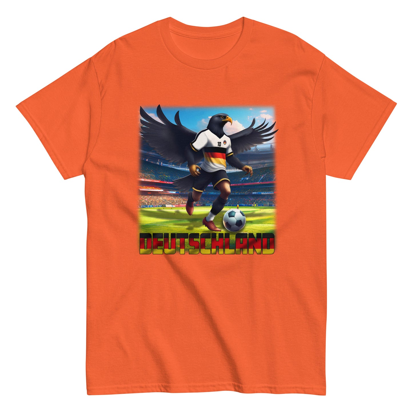 Deutschland EM Fußball Trikot Klassisches Unisex-T-Shirt