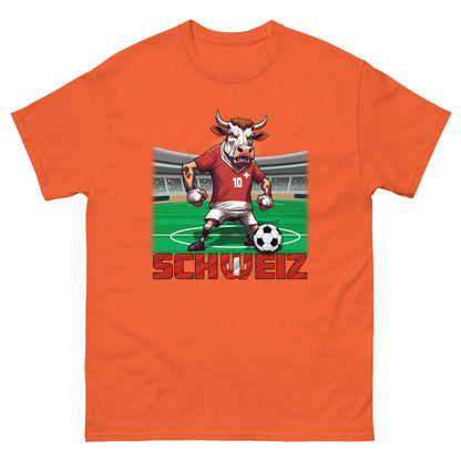 Schweiz EM Fußball Trikot Klassisches Unisex-T-Shirt