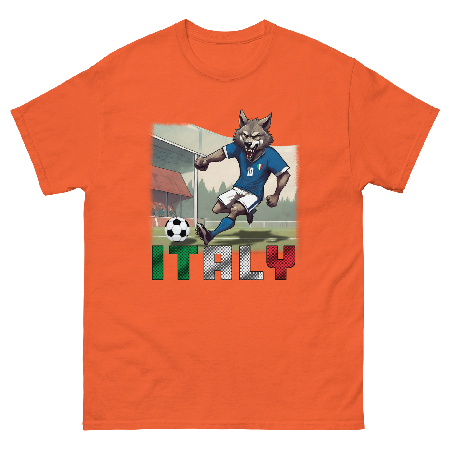 Italien EM Fußball Trikot Alternative Klassisches Unisex-T-Shirt