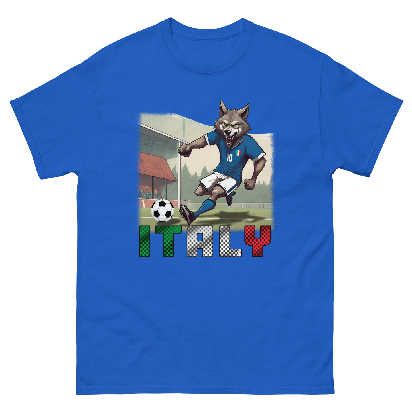 Italien EM Fußball Trikot Alternative Klassisches Unisex-T-Shirt