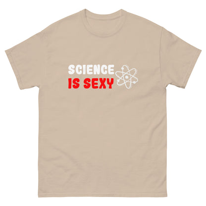 Klassisches Unisex-T-Shirt "Science is sexy"