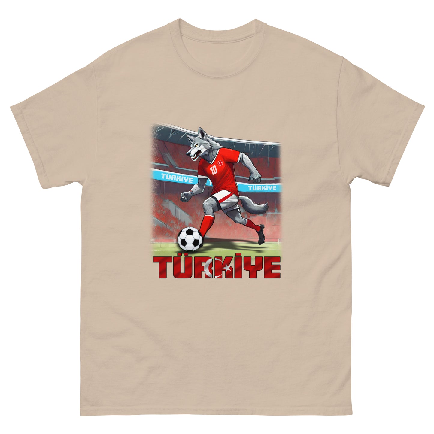 Türkei EM Fußball Trikot Alternative Klassisches Unisex-T-Shirt