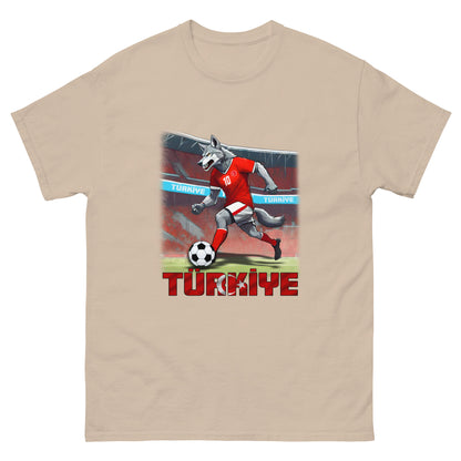 Türkei EM Fußball Trikot Alternative Klassisches Unisex-T-Shirt