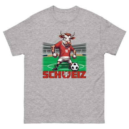 Schweiz EM Fußball Trikot Klassisches Unisex-T-Shirt