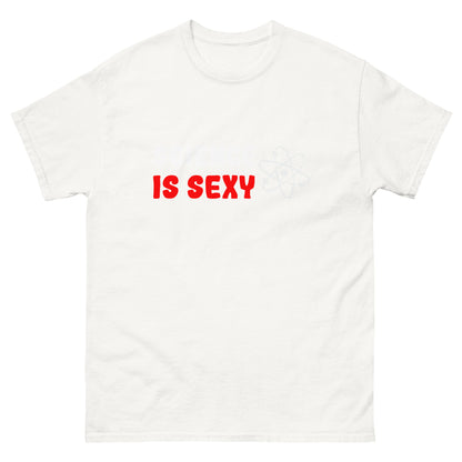 Klassisches Unisex-T-Shirt "Science is sexy"