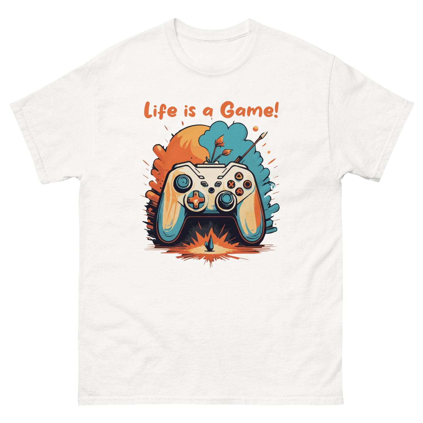 Klassisches Herren-T-Shirt Life is a Game