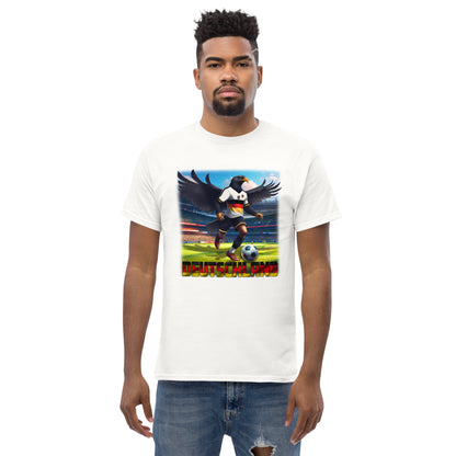 Deutschland EM Fußball Trikot Klassisches Unisex-T-Shirt