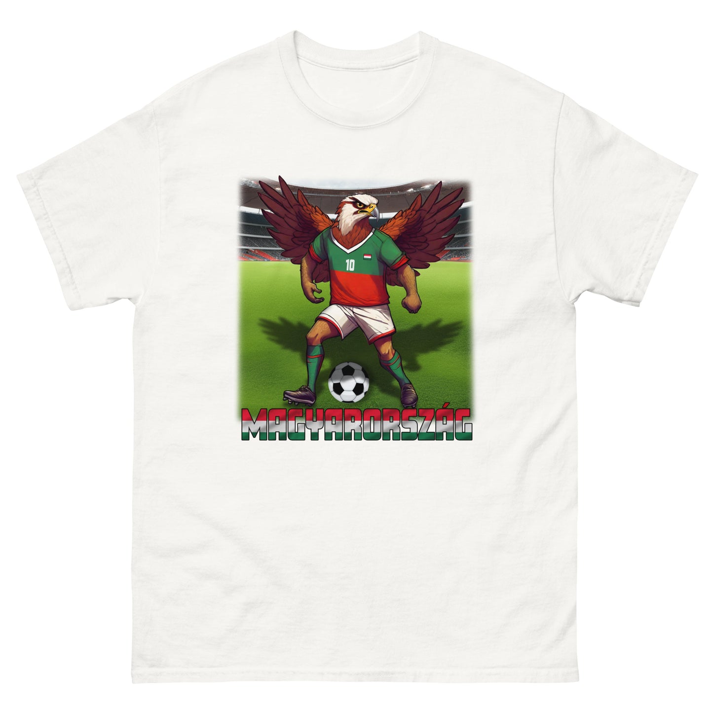 Ungarn EM Fußball Trikot Klassisches Unisex-T-Shirt