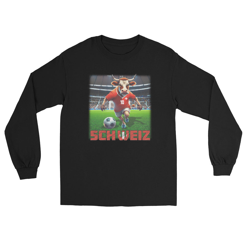 Switzerland European Championship Football Jersey Alternative Unisex Long Sleeve Shirt