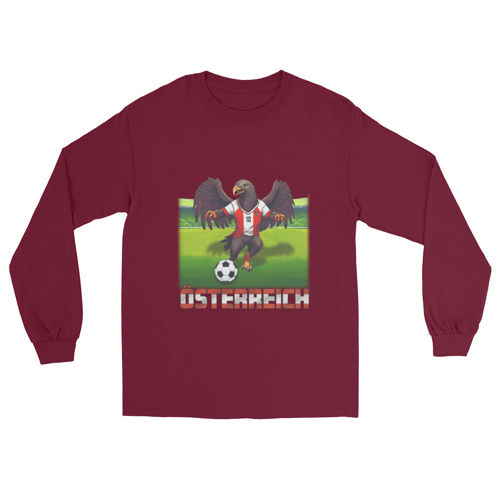 Österreich EM Fußball Trikot Alternative Unisex Langarmshirt