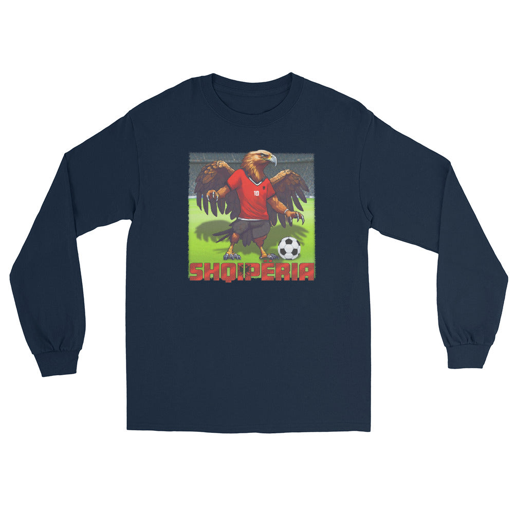 Albanien EM Fußball Trikot Alternative Unisex-Langarmshirt