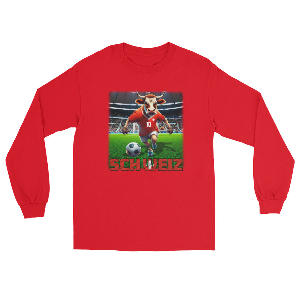 Switzerland European Championship Football Jersey Alternative Unisex Long Sleeve Shirt