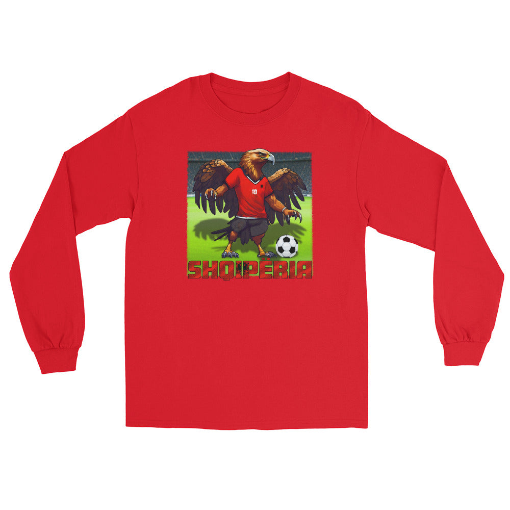 Albanien EM Fußball Trikot Alternative Unisex-Langarmshirt