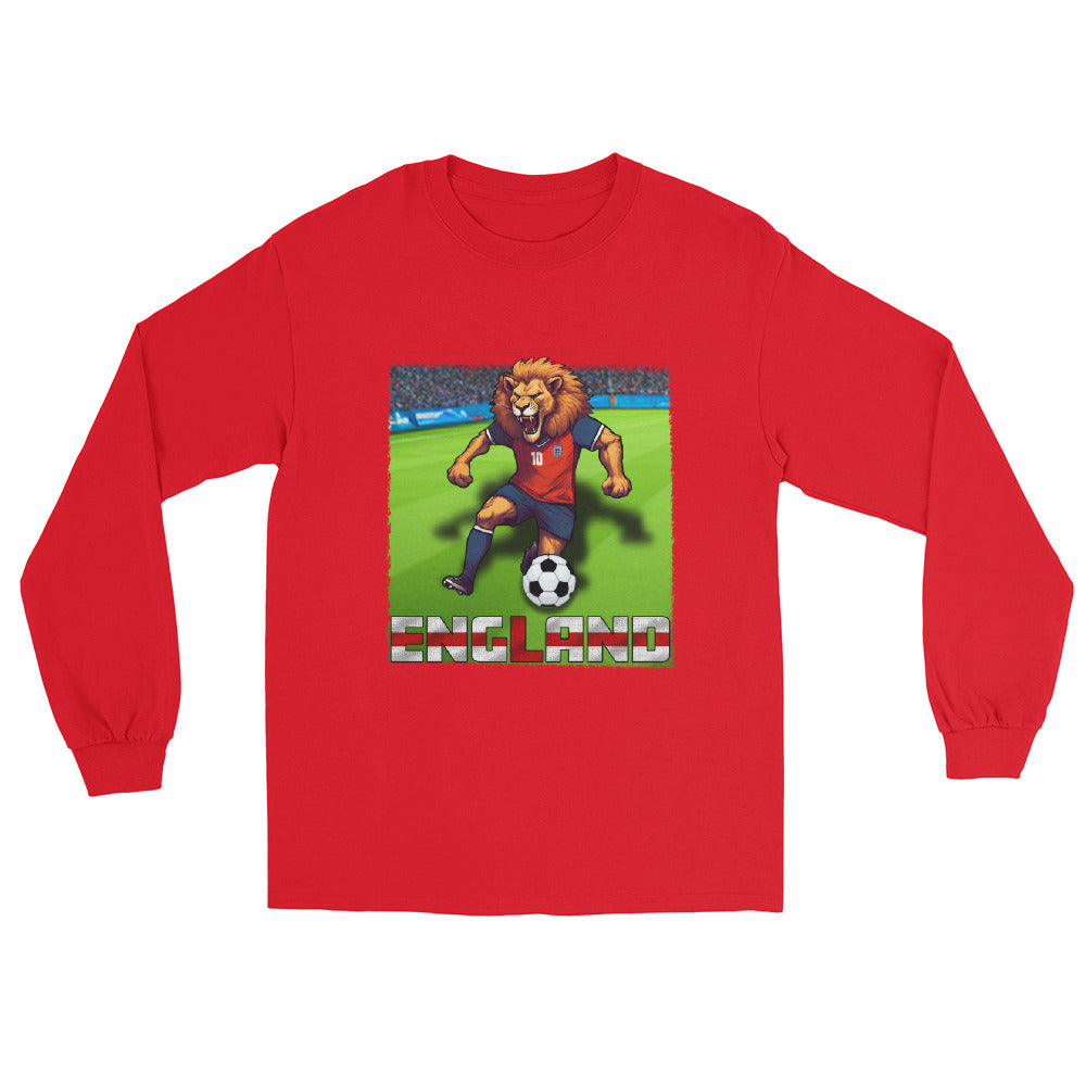 England EM Fußball Trikot Alternative Unisex Langarmshirt