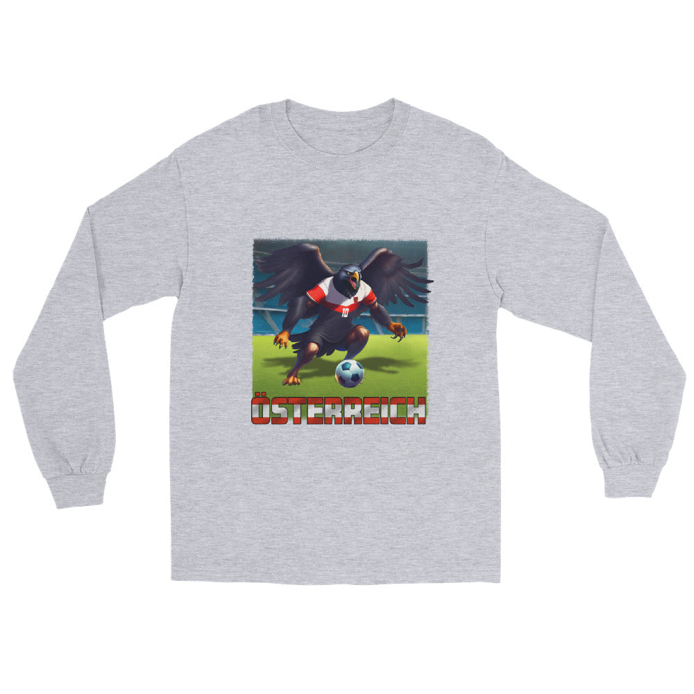 Österreich EM Fußball Trikot Alternative Unisex Langarmshirt