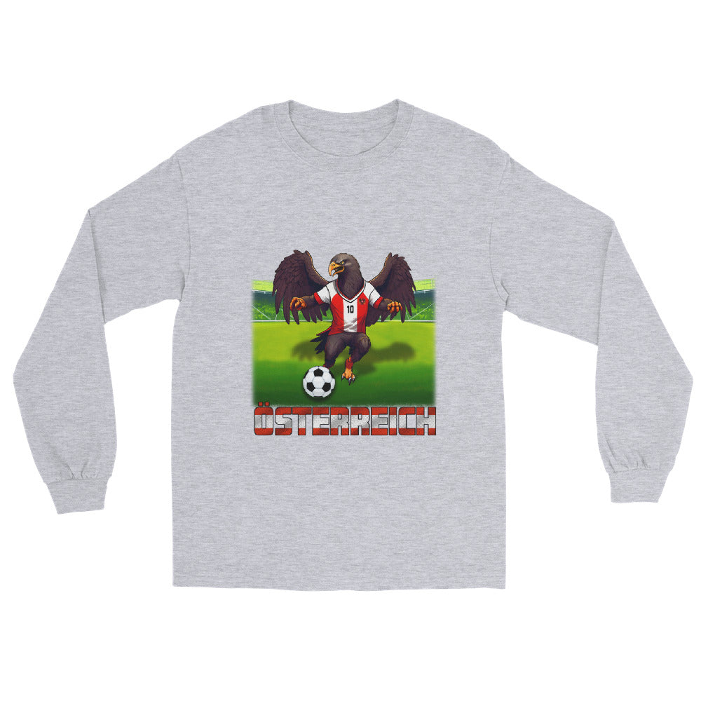 Österreich EM Fußball Trikot Alternative Unisex Langarmshirt