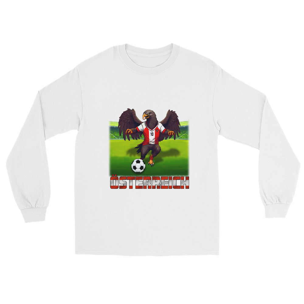 Österreich EM Fußball Trikot Alternative Unisex Langarmshirt