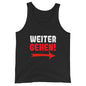 Unisex-Tank-Top "Weitergehen"