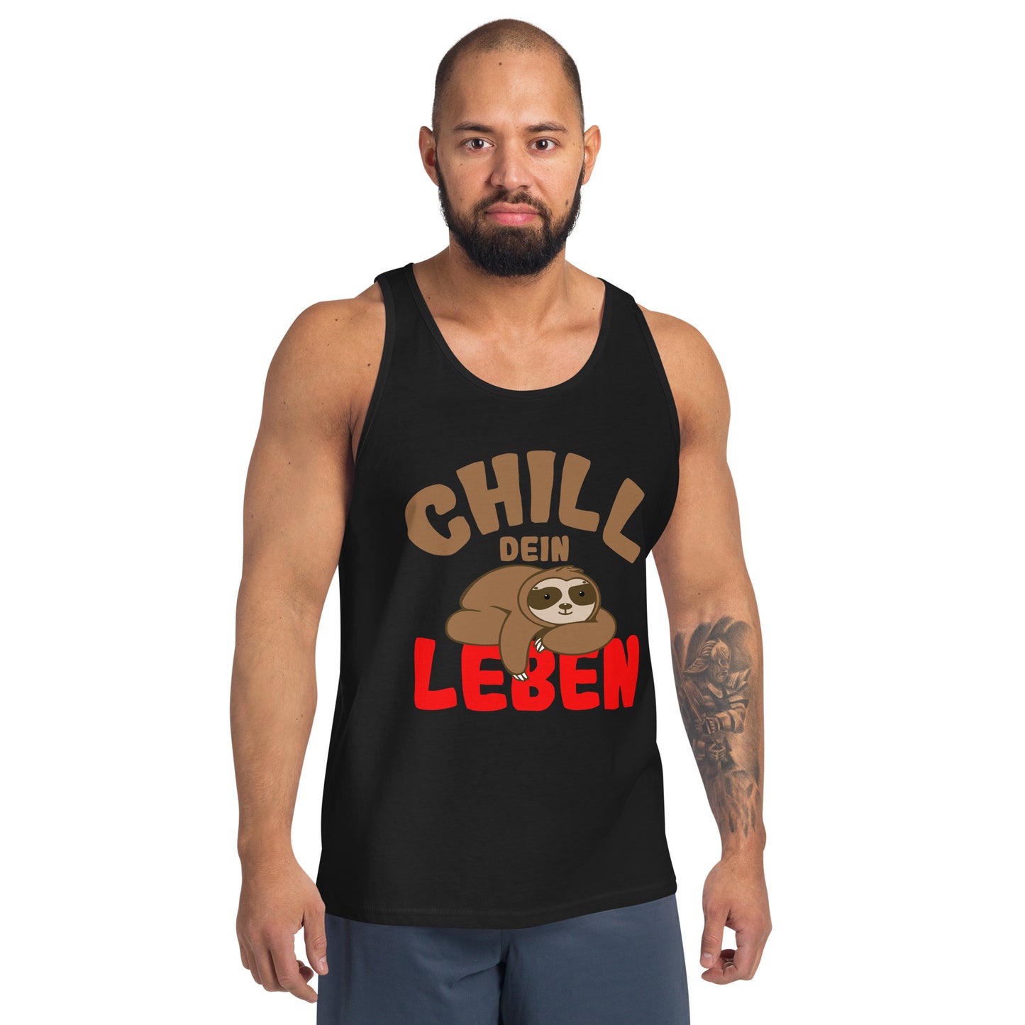 Unisex-Tank-Top "Chill dein Leben"