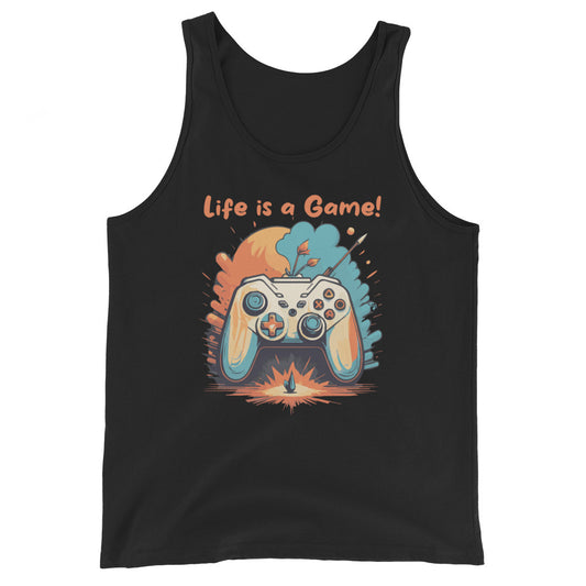 Tanktop für Herren Life is a Game