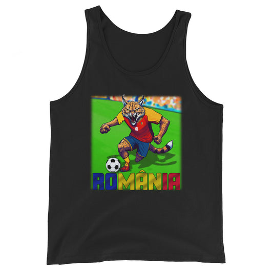 Rumänien EM Fußball Trikot Alternative Unisex Tank-Top