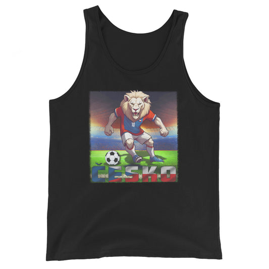 Czech Republic European Championship Football Jersey Alternative Classic Unisex Tank Top