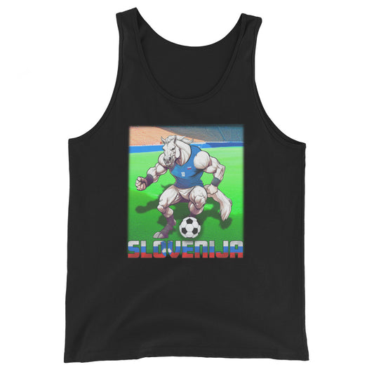 Slowenien EM Fußball Trikot Alternative Klassisches Unisex-Tank-Top