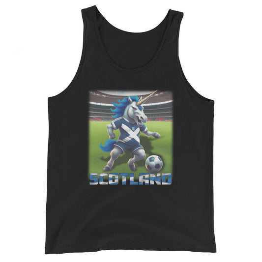 Schottland EM Fußball Trikot Alternative Klassisches Unisex-Tank-Top