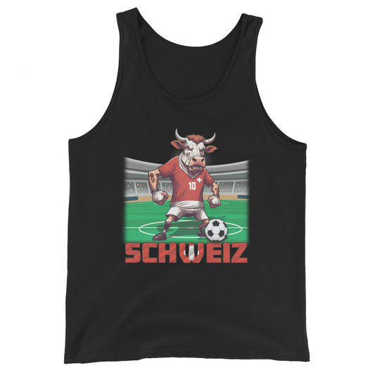 Schweiz EM Fußball Trikot Alternative Klassisches Unisex-Tank-Top