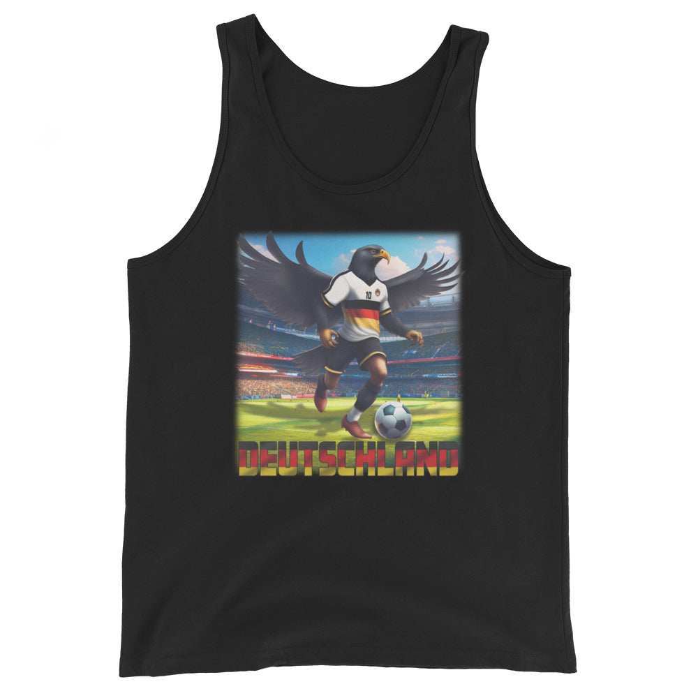 Deutschland EM Fußball Trikot Alternative Klassisches Unisex-Tank-Top