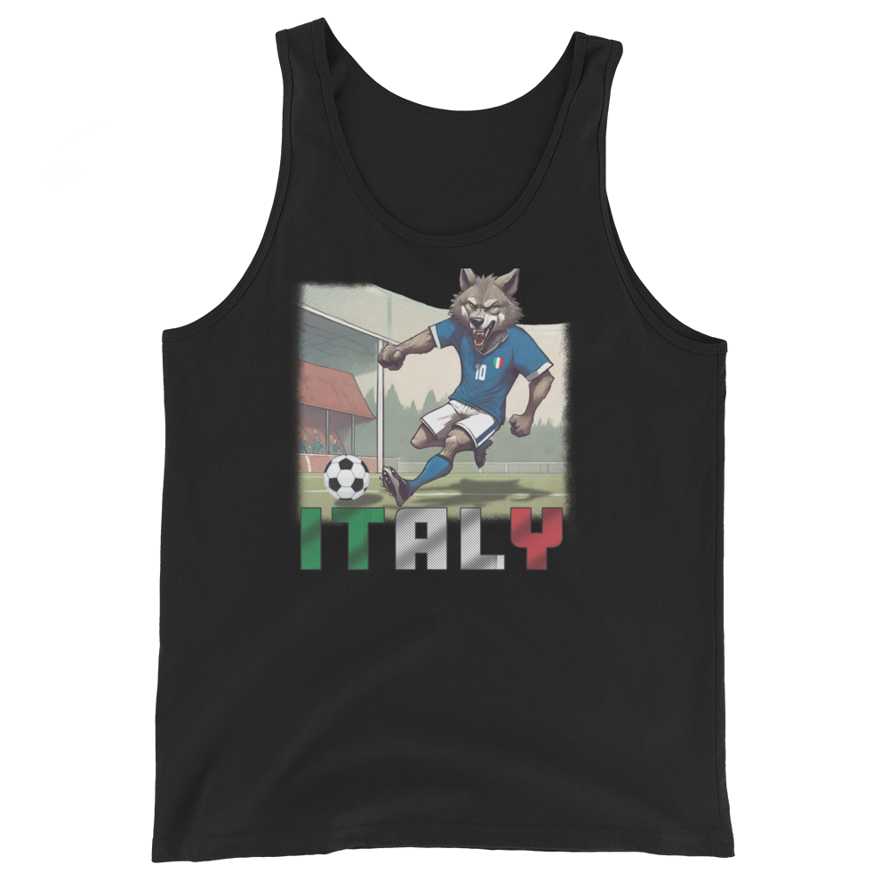 Italien EM Fußball Trikot Alternative Klassisches Unisex-Tank-Top