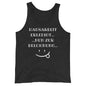 Unisex-Tank-Top "Hausarbeit erledigt"